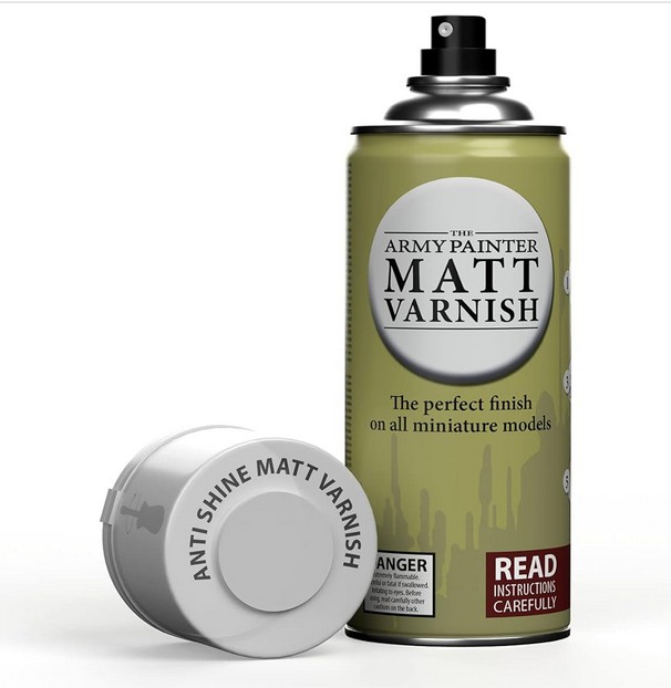 Army painter matt varnish spray
