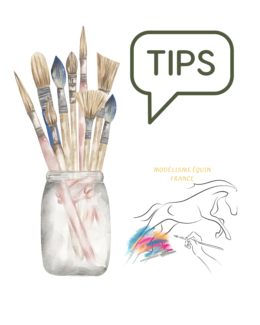 Astuce modélisme équin