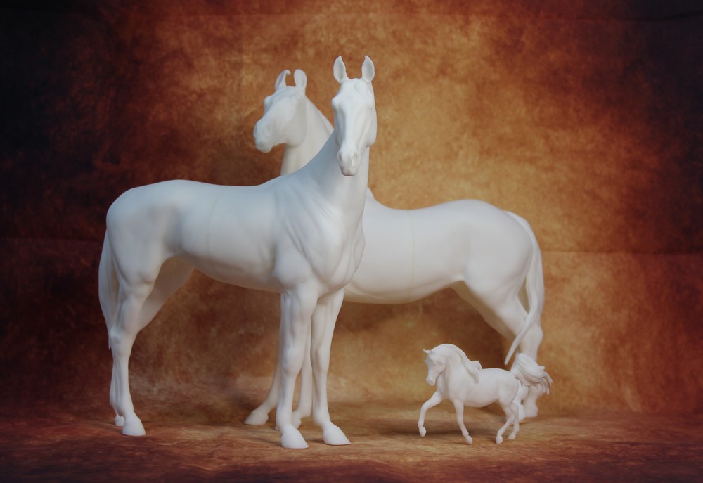 chevaux en impression 3D