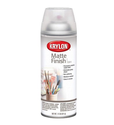 Krylon matte finish spray