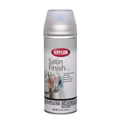Krylon satin finish