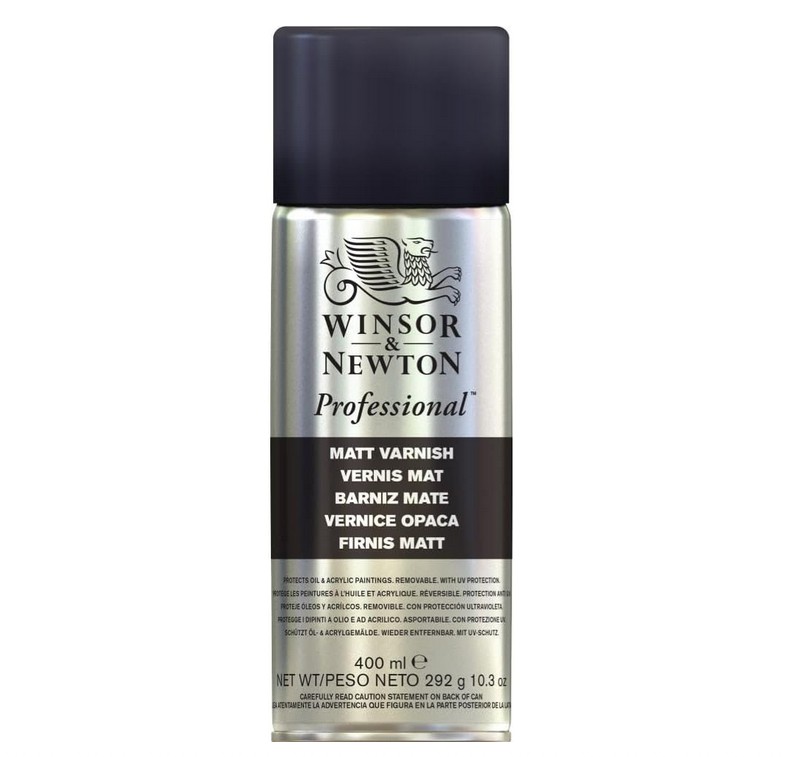 Winsor et Newton matt varnish spray