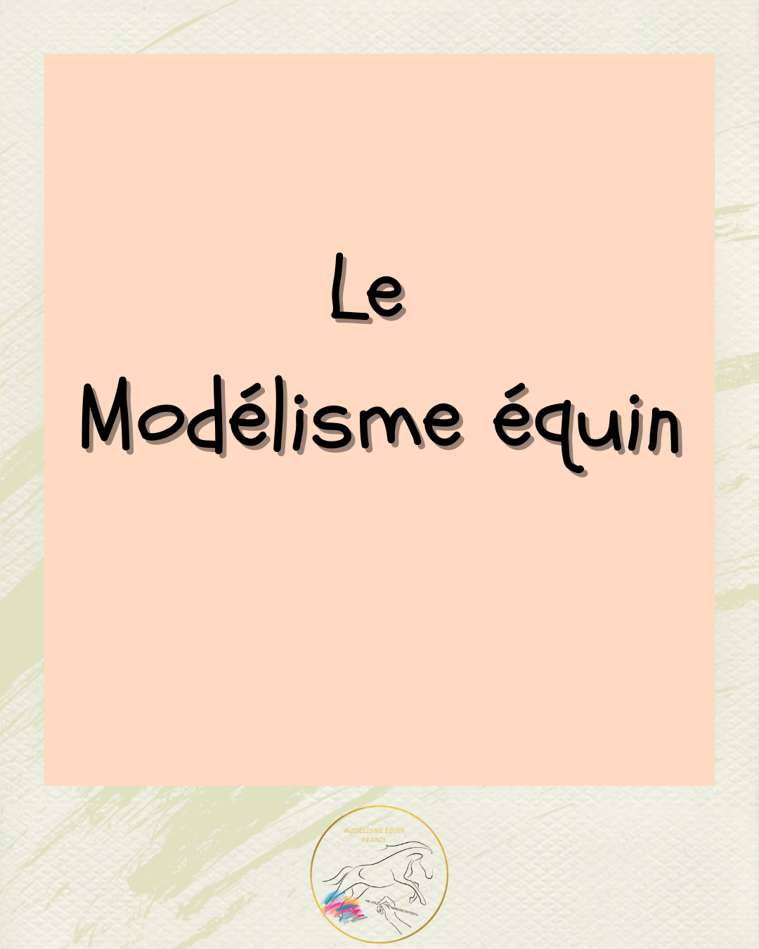 menu Modélisme équin