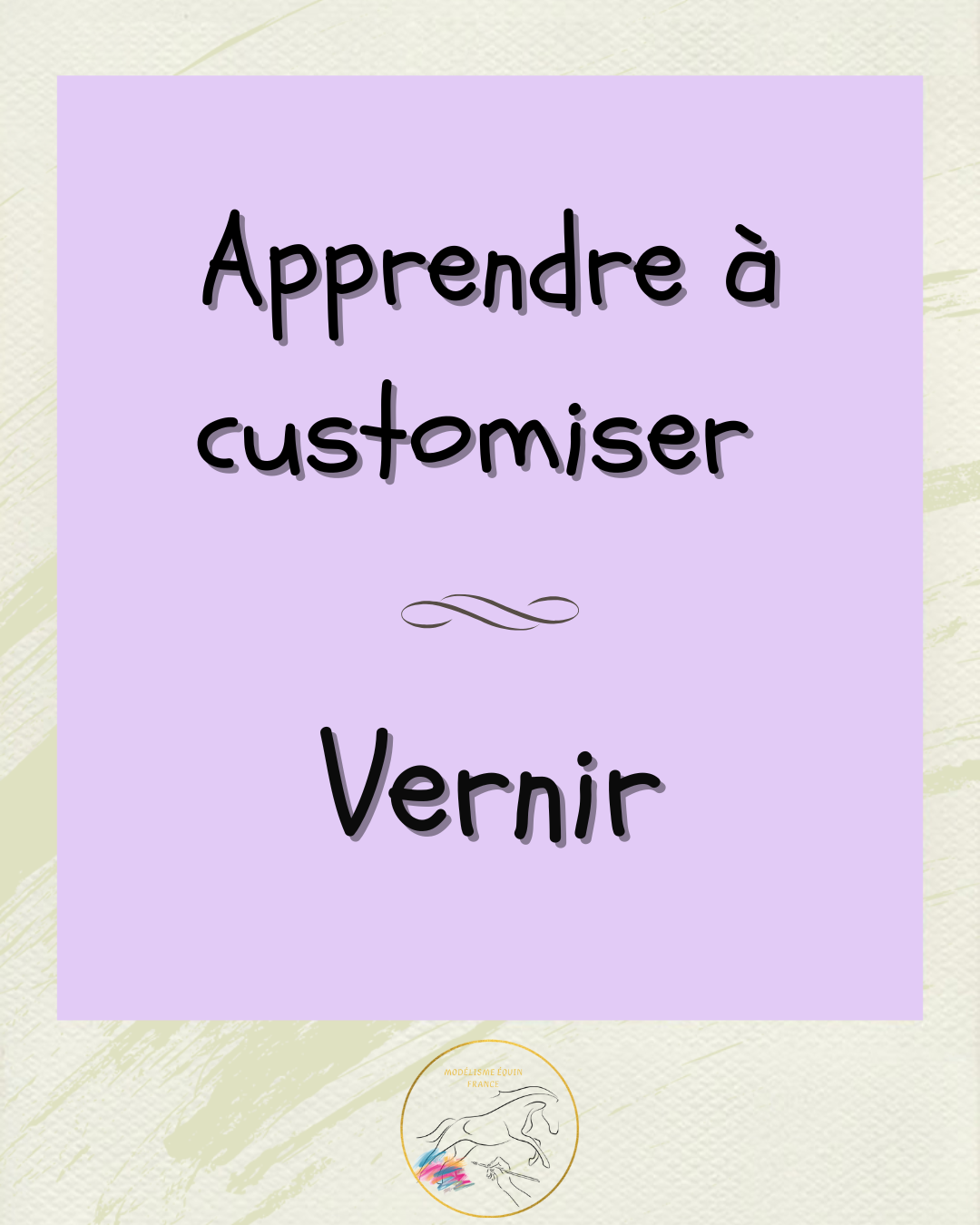 menu apprendre à customiser la prep