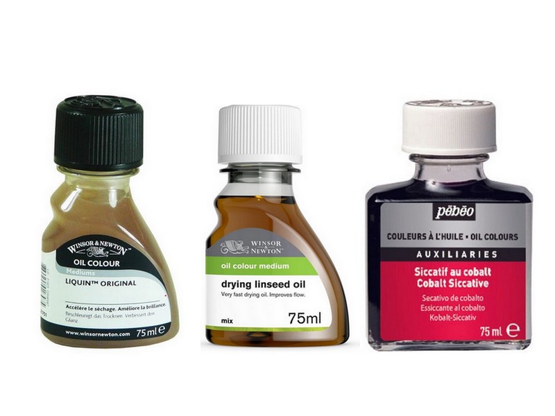 Siccatifs pour peintures à l'huile