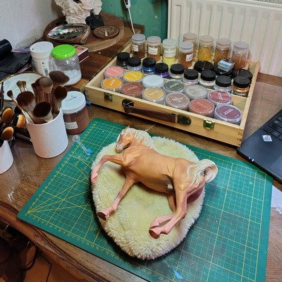 Atelier de modélisme équin