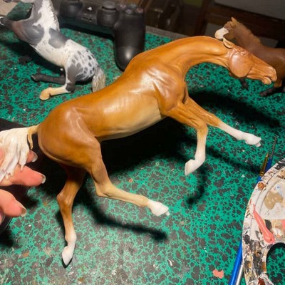 Basecoat alezan pour robe sabino