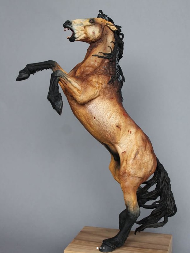 mustang feral modelisme equin