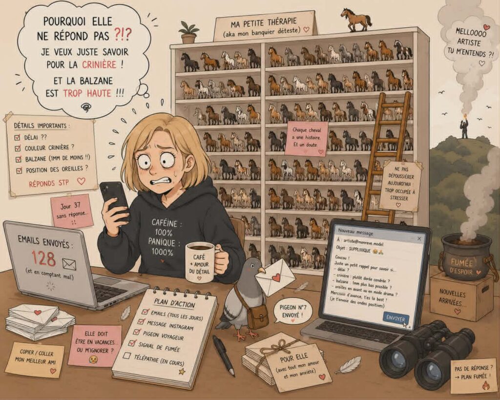anxiété de collectionneur modélisme Equin
